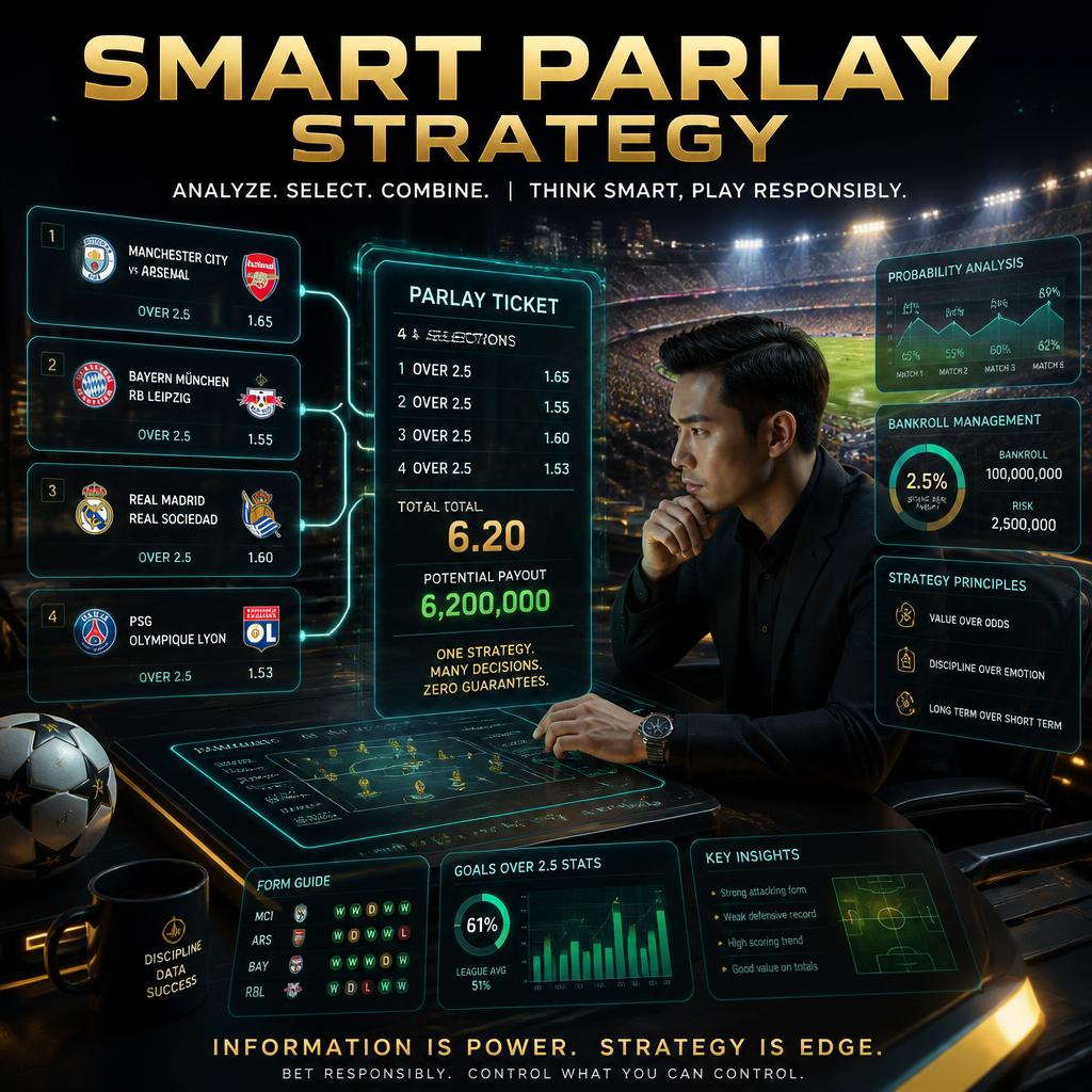 Strategi Main Parlay SBOBET untuk Peluang Menang Lebih Maksimal